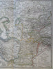 Persia Iran Caucasus Armenia Afghanistan Turkestan 1869 Berghaus detailed map