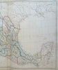 Mexico Central America Yucatan Peninsula Texas 1860 Lowry large map