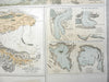 Glacial Systems of the Alps Glacier Phenomena 1856 Johnston scientific folio map