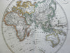 Eastern Hemisphere Africa Europe Asia Australia 1862 Stieler detailed map