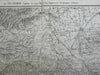 Kingdom of Piedmont c. 1850 detailed topographical map Alessandria Genoa Savoy