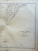 South America Southern Portion Argentina Chile Falklands 1868 Johnston map