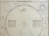 Solar System Planetary Orbits Lunar Phases Comets 1850's Flemming diagram print