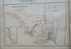 Australia Regions North South West Australia Tasmania 1860 Bartholomew map