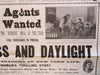 Darkness and Daylight: A Woman's Life in New York 1889 agent seeking broadside