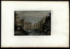 Grand Canal Venice Italy Venezia Italia c.1850 engraved view print hand color