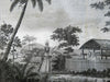 Tahiti Funeral Practices Priest Ceremonial Robes Man in Tree 1774 engraved print