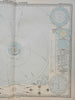 Solar System Planetary Orbits Eclipses Lunar Phases 1889 Berghaus detailed map