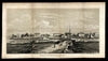 Ward Island New York Manhattan 1860 fine Hayward lithographed print