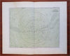 Southern Night Sky Constellations Zodiac Milky Way 1879 Bar star chart map