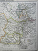 Persia Iran Afghanistan Baluchistan Indus River Caspian Sea 1849 Flemming map