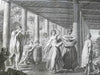 Dancing Women Ulitea Pacific Islands Instruments House Interior 1774 print