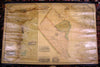 Dover Somersworth Rollinsford New Hampshire Great Falls 1851 Wall Map Rare