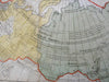 Russian Empire in Europe & Asia Siberia Ukraine Crimea Finland 1812 Molini map