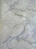 China Qing Empire Korea Japan Formosa Tibet Mongolia 1883 Blackie map