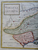 Thrace Ancient World Byzantium Dardanelles 1740-60 Seale engraved map
