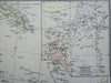 Australia New Zealand Torres Strait New South Wales Oceania 1882 Blackie map