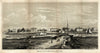 Ward Island New York Manhattan 1860 fine Hayward lithographed print