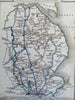 Lincolnshire United Kingdom County Map Lincoln Humber River 1830's Cary map