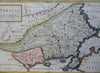 Thrace Ancient World Byzantium Dardanelles 1740-60 Seale engraved map