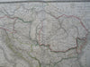 Dacia Pannonia Illyria Roman Provinces Albania 1826 Brue large detailed map