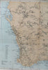 Western Australia (Southern Part) Perth Albany 1893 Stanford map