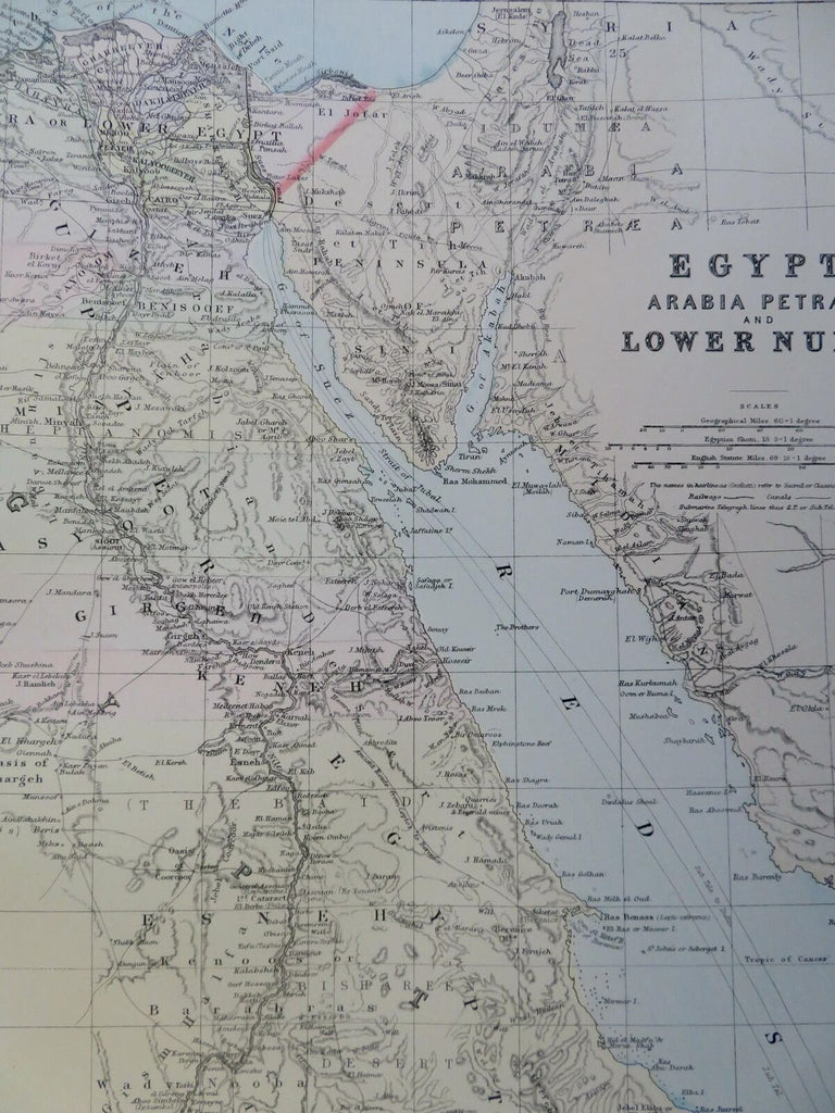 Cape Colony Natal Egypt Morocco Orange Free State 1889-93 Bradley folio map