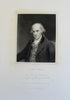 James Watt Scottish Inventor c. 1850's fine India Proof engraved portrait