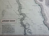 Ancient Egypt Nile River Alexandria Red Sea 1855 Philip Historical map