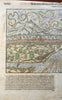 Schlettstatt Holy Roman Empire 1598 Munster Cosmography wood cut view hand color
