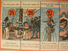 Dutch child board game Schoolmaster c.1900 Vlieger Schoolmeester en Collectant