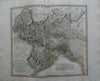 Kingdom of Sardinina Piedmont Milan Savoy Genoa Turin 1799 Cary folio map