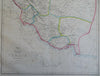 Persia Iran Tehran Persepolis Khorasan Fars c. 1856-72 Weller folio map