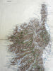 Corsica Western France Nantes La Rochelle Rochefort 1875 Lemercier large map