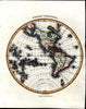 Western Hemisphere North South America New Albion Amazonia c.1835 Walker old map