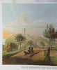Dykeman's Farm Kingsbridge Road 1866 New York city color view print