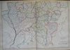 Russia in Europe Ukraine Crimea Poland Finland 1860 Blackie two sheet map