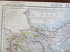 Ottoman Empire Anatolia Asia Minor Turkey Cappadocia 1883 Letts scarce map