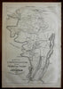 Washington County Maryland Antietam South Mountain Civil War Battles 1862 map