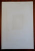 Blaise Pascal French Mathematician c. 1850's fine India Proof engraved portrait