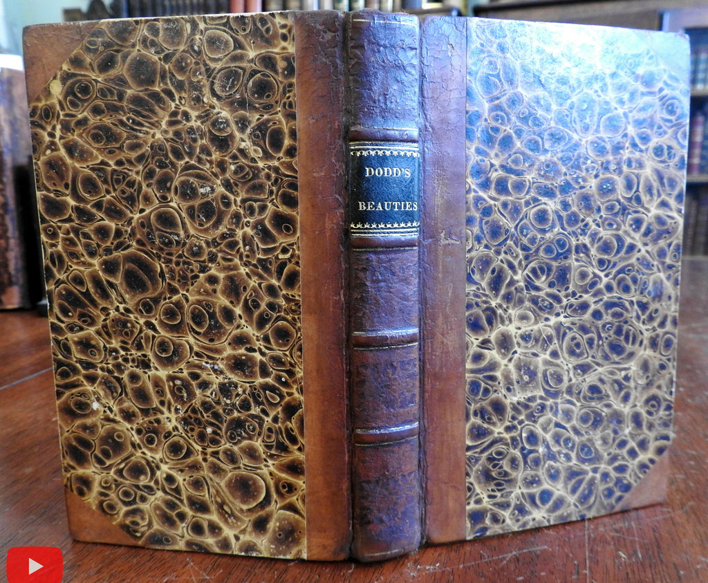 Life Lessons Morals Conduct Rules 1796 Dodd w/Bewick woodcuts rare juvenile book