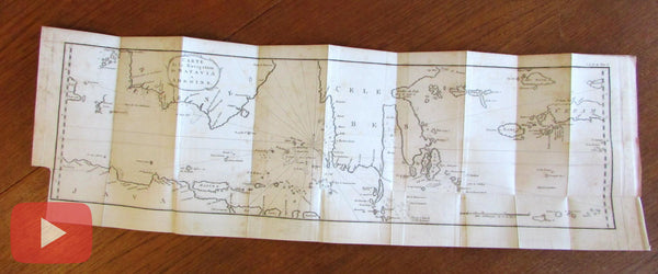 East Indies old map 1798 Stavorinus Jansen Java Borneo Celebes Ceram Bali