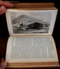 Gazetteer Pocket Atlas Geography of World 1857 book 7 maps & 16 engravings