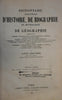 Dictionary History Mythology Geography Biography 1883 Gregoire huge leather book