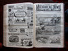 Mechanical News Engineering Manufacturing 1885-87 Illustrated Leffel rare journal book