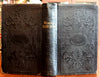 Stark's Handbook Prayers Sorrow Rejoicing 1855 nice decorative leather binding