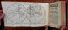 Atlas Vaugondy 18 world-wide maps 1781 Geography Gazetteer rare book gilt