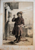Artist album w/ 48 tinted lithographs 1854 Dusseldorf Howitt Trubner rare book