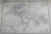 World Atlas 1842 Geography Malte Brun folio book w/ 74 maps modern & ancient