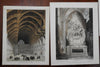 Ackermann aquatints 1809-14 lot of 6 England British Churches Cathedrals London
